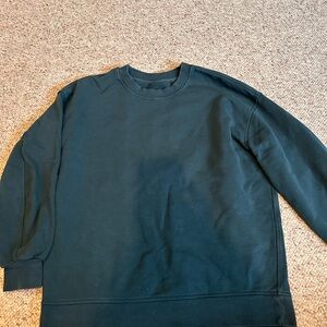 lululemon athletica Dark Green Sweatshirt